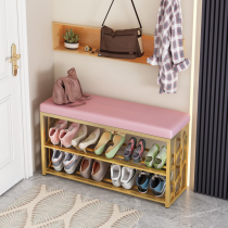 Enter door to replace shoe stool household door can sit shoe frame small shoe cabinet bench in one small size into the shoe stool