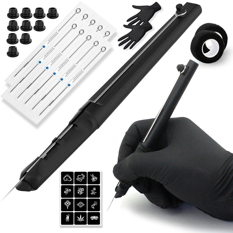 Tattoo Tools, Tattoo Equipment, Traditional Tattoo Hand Needles, Manual Needle Tattoo Tools, Manual Practice Set Tattoo Tools, Tattoo Equipment, Traditional Tattoo Hand Needles, Manual Needle Tattoo Tools, Manual Practice Set
