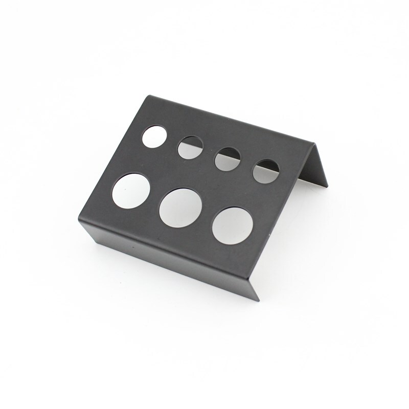 Tattoo Artist Tattoo Equipment Iron Multi-Hole Tattoo Ink Cup Holder Placement Rack Ink Pigment Stand Plastic Cup Hard