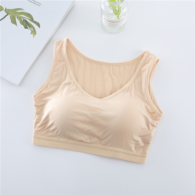 Thép miễn vest kiểu bra cup-một-trong một Mordale vành đai bông ngực pad mô hình mỏng chống đi bộ trung niên và người già nữ sinh ánh sáng.