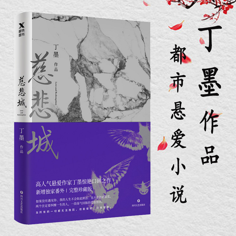 丁墨作品 慈悲城青春言情甜宠悬爱文学小说书籍日月如移越少年待我有罪时美人为馅乌云遇皎月挚野