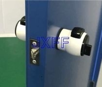 Purifying dust-free workshop clamping core plate good press door lock color steel plate pressing spherical lock