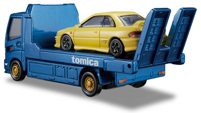 Модель машины 23年9月发售 tomy transporter 斯巴鲁 wrx type r sti version Tomica