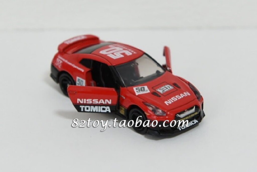 Модель машины ~不二家~ tomy tomica 50周年纪念 合金车 nissan gtr Takara