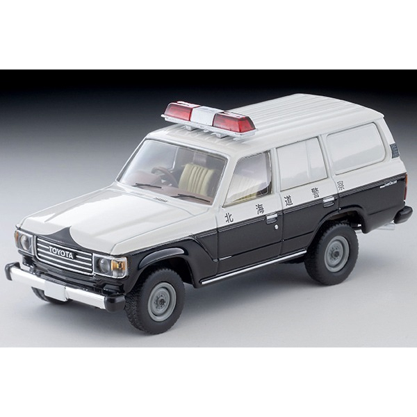 2607 Tomy Lv-N371A Toyota Land Cruiser 60 Hokkaido Police Car