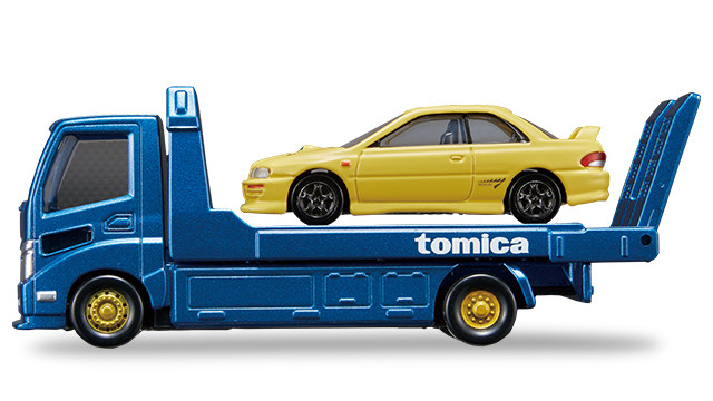 Модель машины 23年9月发售 tomy transporter 斯巴鲁 wrx type r sti version Tomica