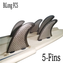 Set of 5 BiLong FCS 1st generation Five fins 3G5 2GX Surf Fin surfboard tail fin