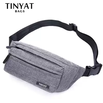 Tianyi running bag new trend men's bag leisure sports shoulder bag waterproof polyester fiber large capacity chest bag cross bag men