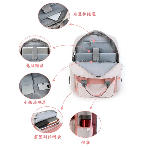 Модная сумка через плечо, школьный рюкзак, в корейском стиле, для средней школы