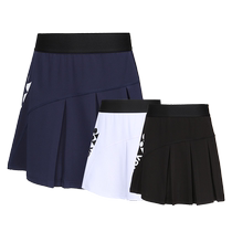 2023 new Yonex badminton skirt womens competition short skirt yy knitted quick-drying sports pleated skirt 220253
