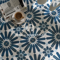 Vannet French retro bathroom tiles mid-century style bathroom toilet kitchen balcony floor tiles 200x200