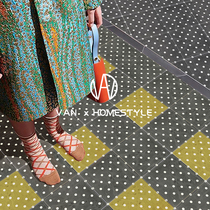 Vanne Moroccan polka dot tiles retro bathroom bathroom tiles wall tiles bed and breakfast kitchen balcony floor tiles