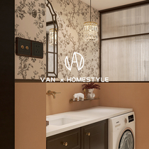 Vanne French bathroom tiles Nyonya small flower tiles rose retro bathroom toilet floor tiles kitchen wall tiles