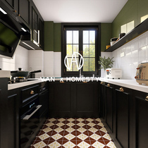 Vannet Nanyang style retro kitchen tiles wall tiles Internet celebrity bathroom flower tiles toilet bathroom floor tiles