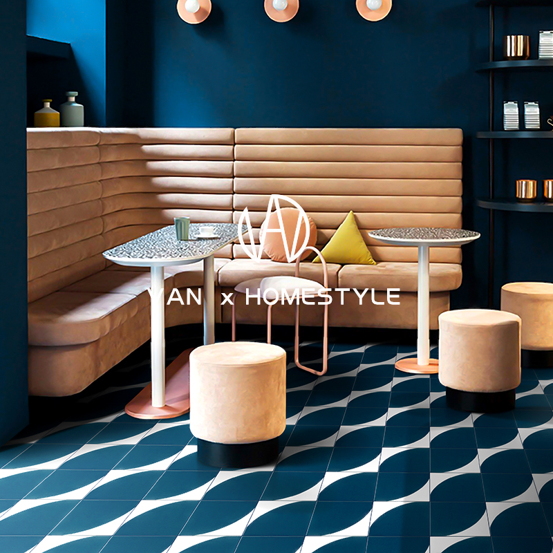 Vanne Nordic Red - Original Red Restaurant Cafe Balcony Flower tiles - floor - tile kitchen toilet tiles