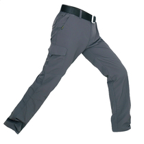 Summer quick-drying multi-bag overalls pants military fans Special Forces training security commuter pants outdoor sports hiking pants