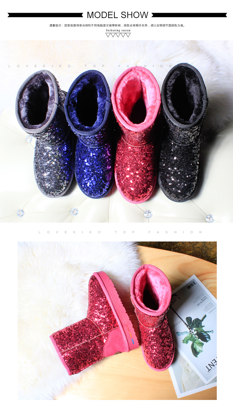 Bottes hiver pour femme en TPR  - Ref 3246267 Image 26