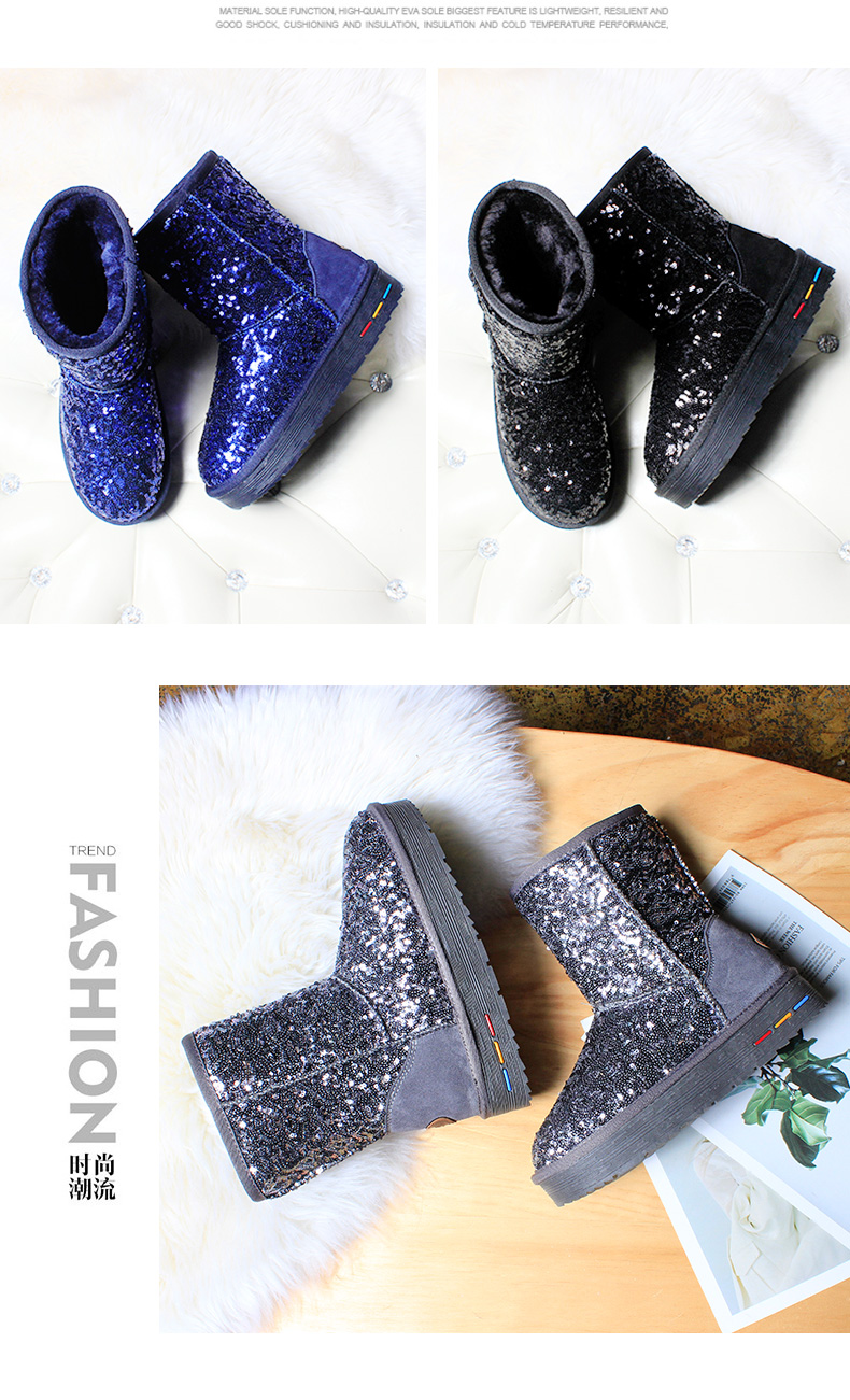 Bottes hiver pour femme en TPR  - Ref 3246267 Image 27