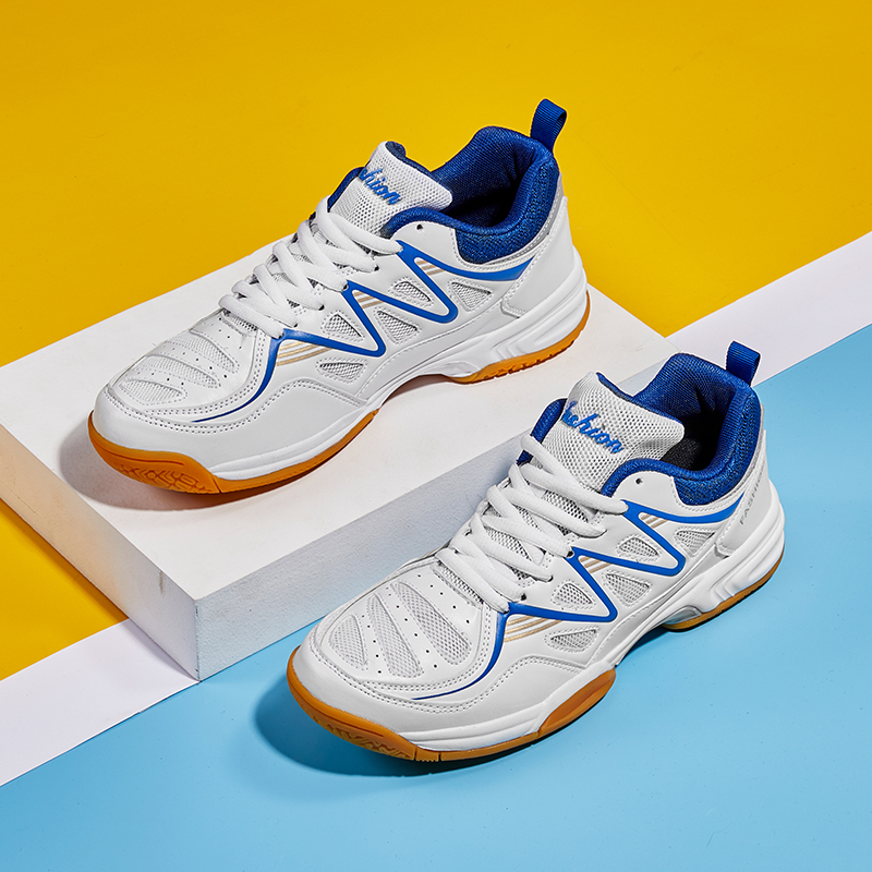 Badminton shoes men's non-slip ultra-light shock-absorbing summer new student running sports competition professional training tennis shoes