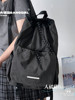 Big Orange Cat Trendy Men and Women Lightweight Drawstring Backpack Sports Mountaineering Backpack Niche Travel College Student School Bag