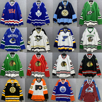 Tide brand European and American skateboarding baseball suit sweater Hip-hop bboy loose hip-hop hiphop ice hockey suit long sleeve men and women