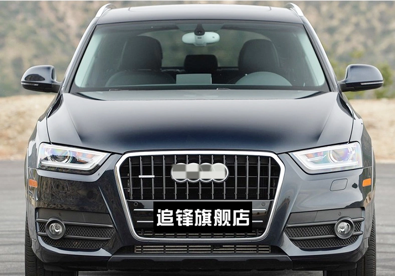 Phù hợp với vỏ đèn pha xe Audi Q3 12-18 vỏ đèn pha trái xe nhập khẩu vỏ đèn nguyên bản xe gương lồi oto kinh o to