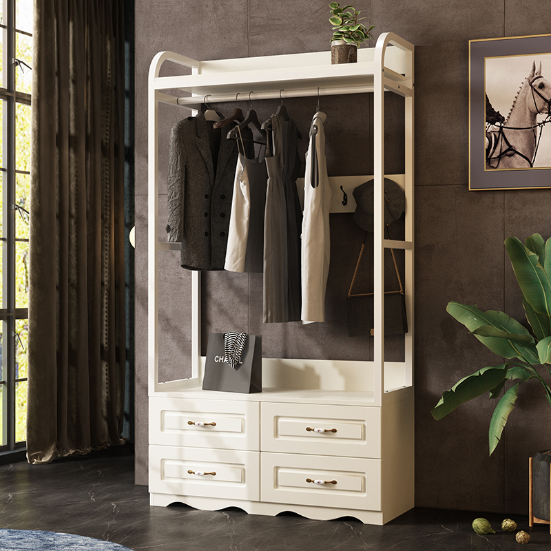 Hangers Floor-to-ceiling living room Bedroom net red room Coat storage hangers Household simple Nordic iron wardrobe