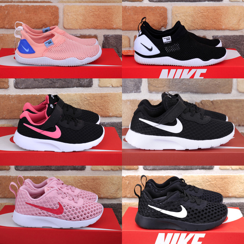Clearance Nike Shoes for Men, Women, and Children, Large Mesh Breathable Sneakers, All-Season Models, Genuine Store Products