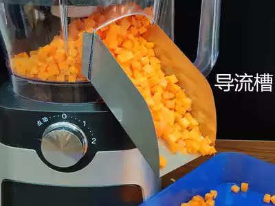 Customized stainless steel diversion tank for vegetable radish dicing machine