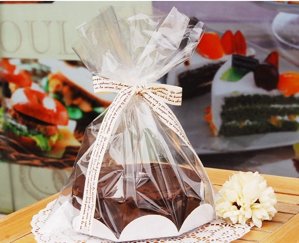 Baking Packaging Qianfei Cake Packaging Bag Bread Bag Toast Bag Simple Cake Box 17 20CM cm