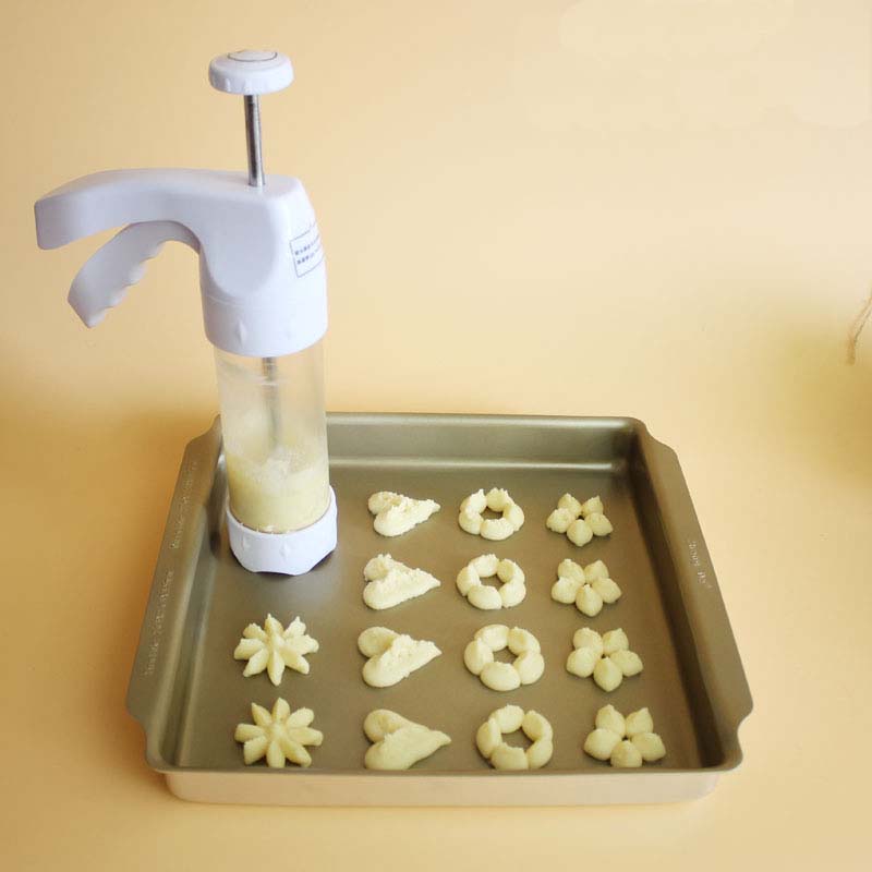 Cookie gun decorating gun cream decorating nozzle baking tool printing mold biscuit extruder