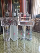 Hot melt crystal solid glass brick 200*100*50 glass curtain wall art wall Various specifications can be customized