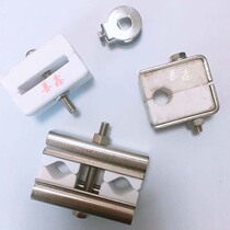 Silicon-molybdenum rod clamp Silicon-molybdenum rod ceramic clamp block Silicon-carbon rod stainless steel ceramic clamp block