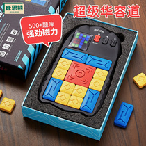 Super Huarongdao version électronique jouet dentraînement à la pensée logique du cerveau cadeau éducatif pour garçons cadeau de fête des enfants