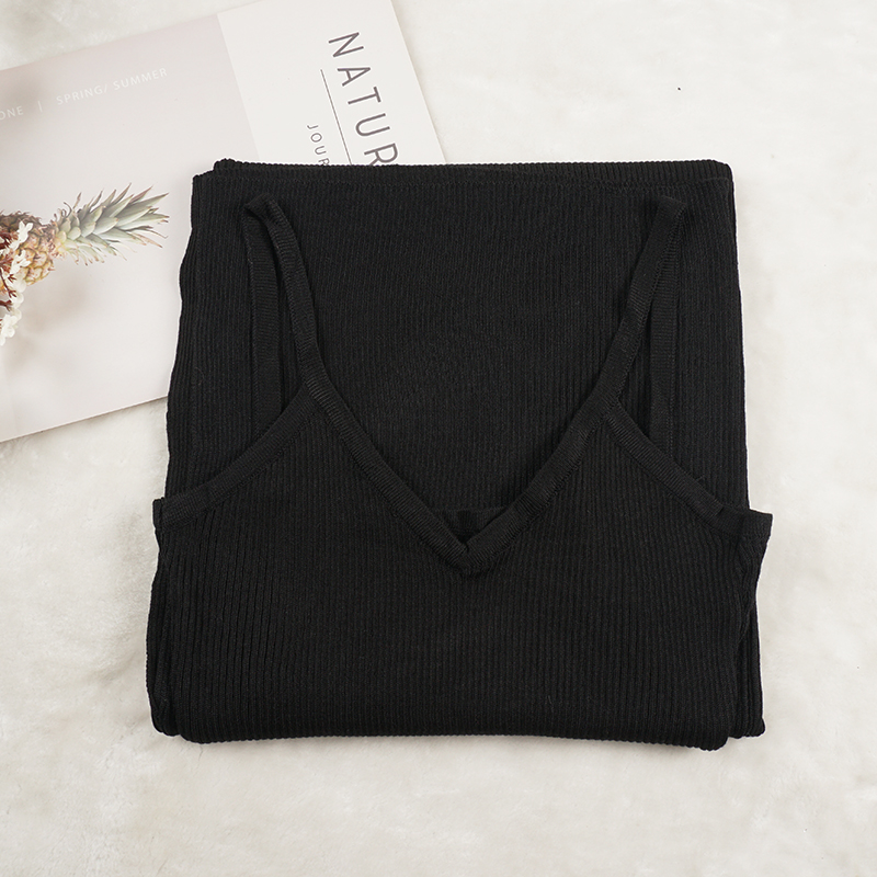 Mùa hè 2018 mới v-cổ vest váy dài váy xẻ nịt túi thon dài hông váy dài 	váy xếp ly eo