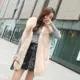 Áo khoác lông cáo thả nước lớn dành cho nữ - Faux Fur