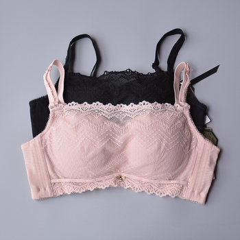 June Rose Bra 6118 Genuine Strapless Anti-Exposure Wireless Medium Thick Ab Cup Push-Up Bra