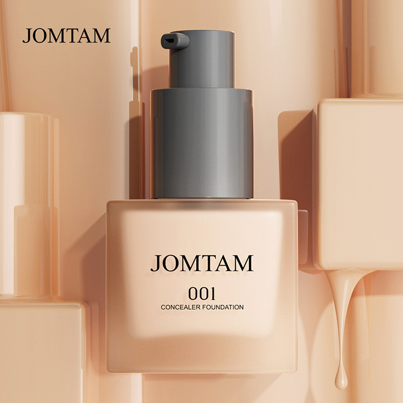 Light-feeling light-transmitting liquid foundation concealer moisturizing long-lasting without makeup official female students cheap oily dry skin
