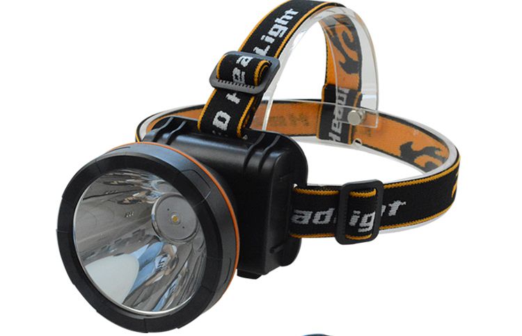 LED đèn pha màu xanh đèn đánh cá đèn đánh cá ban đêm ngoài trời ánh sáng màu vàng siêu sáng tầm xa pin lithium ánh sáng trắng ngư cụ đèn pin dùng pin đại