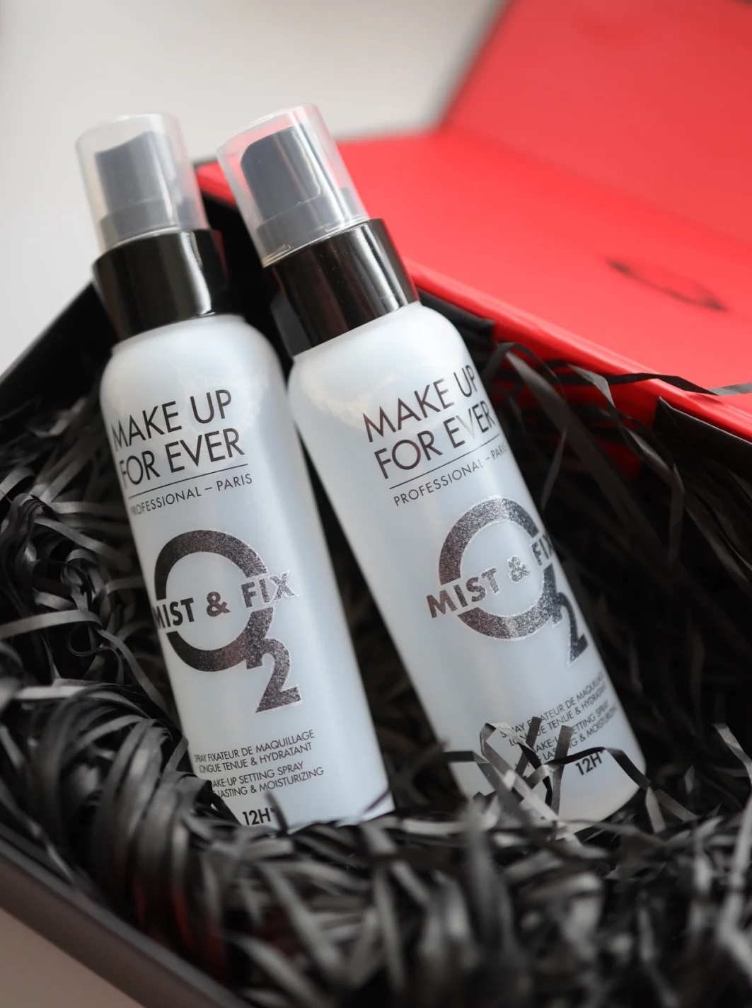 Long-lasting makeup Make up forever MUF Mei Kefei new version of moisturizing makeup spray