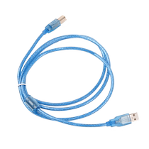USB-MIDI cable Music editing cable Keyboard instrument suitable for USB interface Blue cable