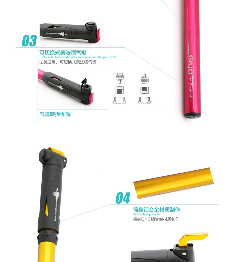 Pompe à vélo GIYO - Ref 2396666 Image 8