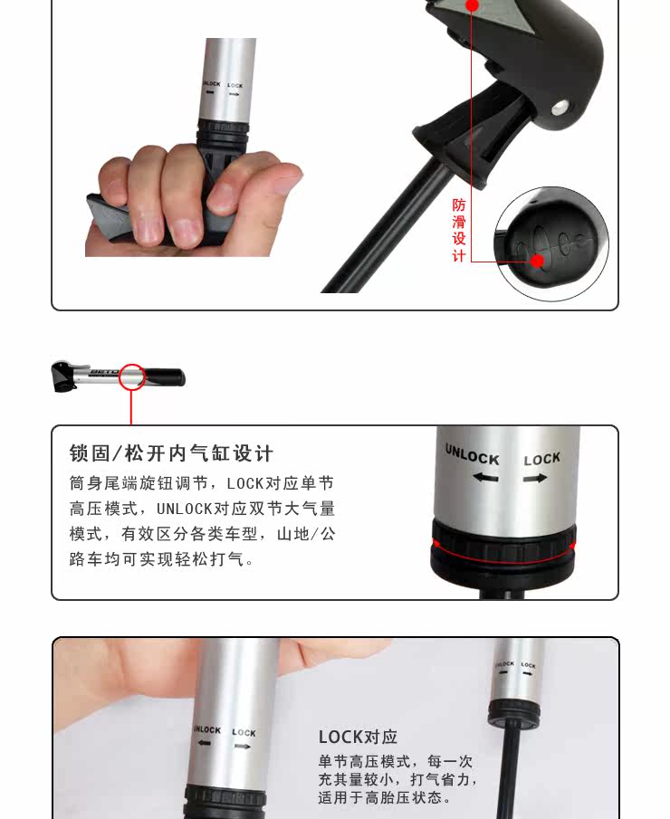 Pompe à vélo BETO - Ref 2387033 Image 8