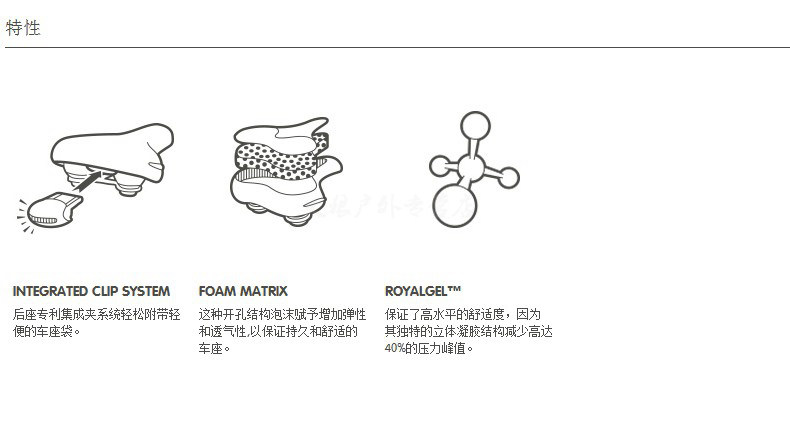 Selle de vélo Mountain Bike SELLE ROYAL - Ref 2359628 Image 6