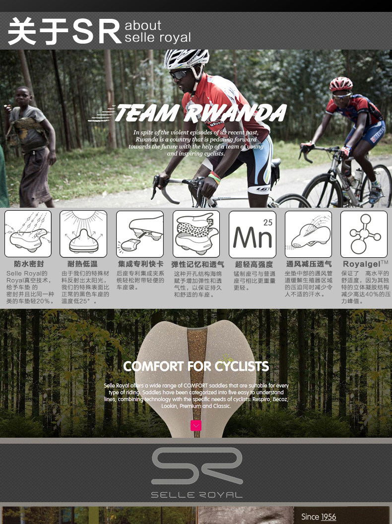 Selle de vélo Mountain Bike SELLE ROYAL - Ref 2349201 Image 8