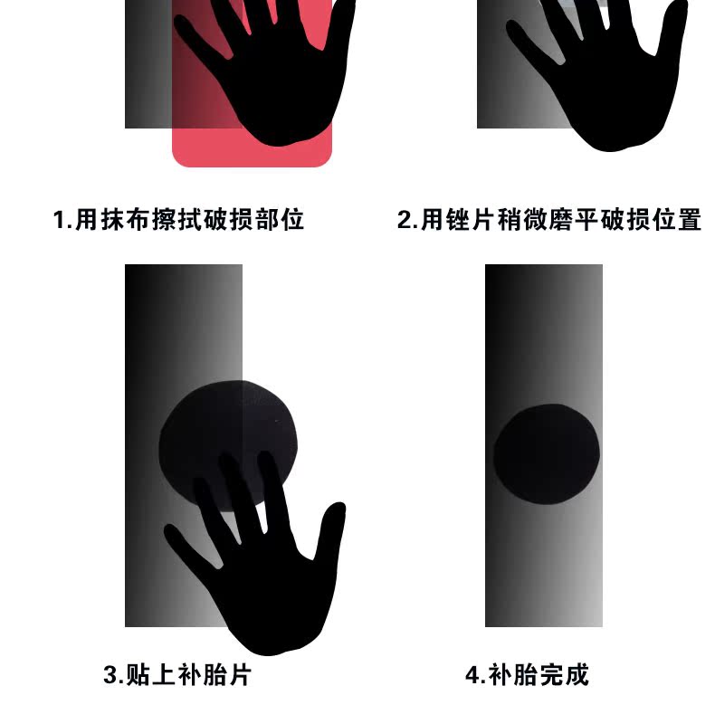 Kit de réparation vélo SAHOO - Ref 2313969 Image 7