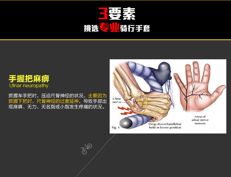 Gants pour vélo mixte SPAKCT - Ref 2243618 Image 12