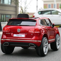 Xe bốn bánh trẻ em Volkswagen Touareg có thể ngồi trẻ em với xe điều khiển từ xa xe đồ chơi trẻ em xe đẩy off-road - Con lăn trượt patinet / trẻ em xe tròn bé trai