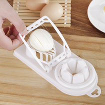 Kitchen Stainless Steel Cheeters Quick Egg Slicer Egg Peel Egg-Egg White-Petal Instrumental Creative God