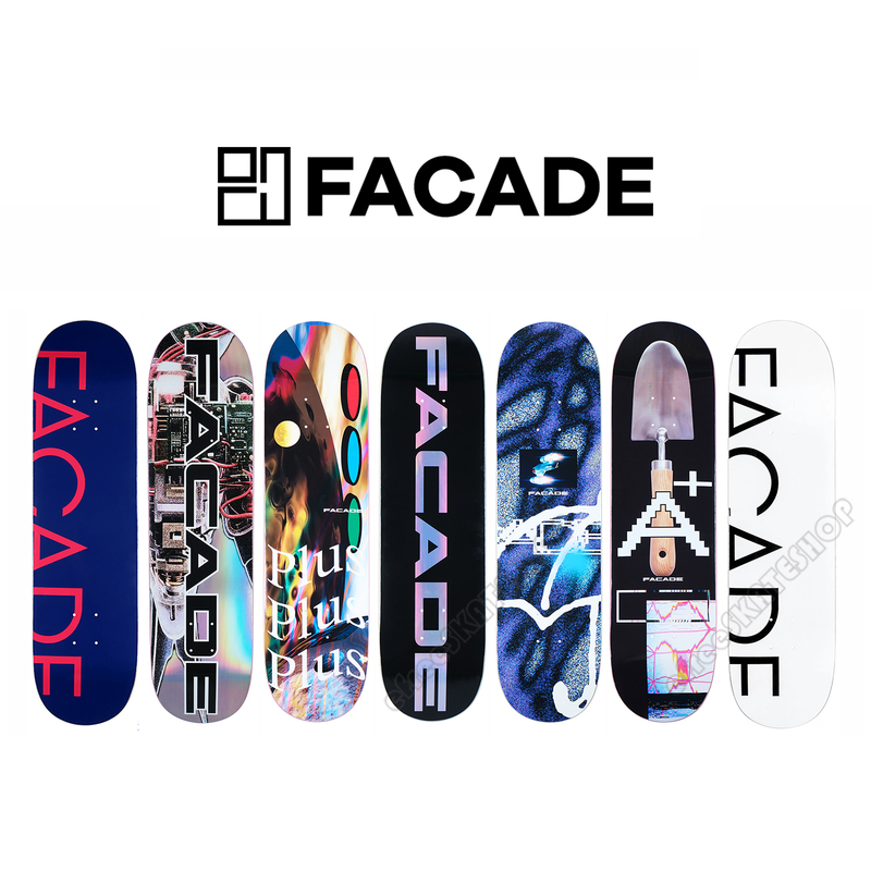Facade Skateboard for Teenagers, Children, Adults, Beginners, Professional Men and Women, Full Maple Epoxy Glue Cold Pressing Facade Skateboard for Teenagers, Children, Adults, Beginners, Professional Men and Women, Full Maple Epoxy Glue Cold Pressing